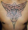 celtic knot chest tattoo